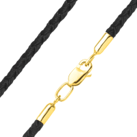 Silk neck cord 3,0 gold М2016 1102120-3,0