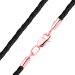 Шнурок на шею кожа плетеная 4,0 золото 1105110-5,0